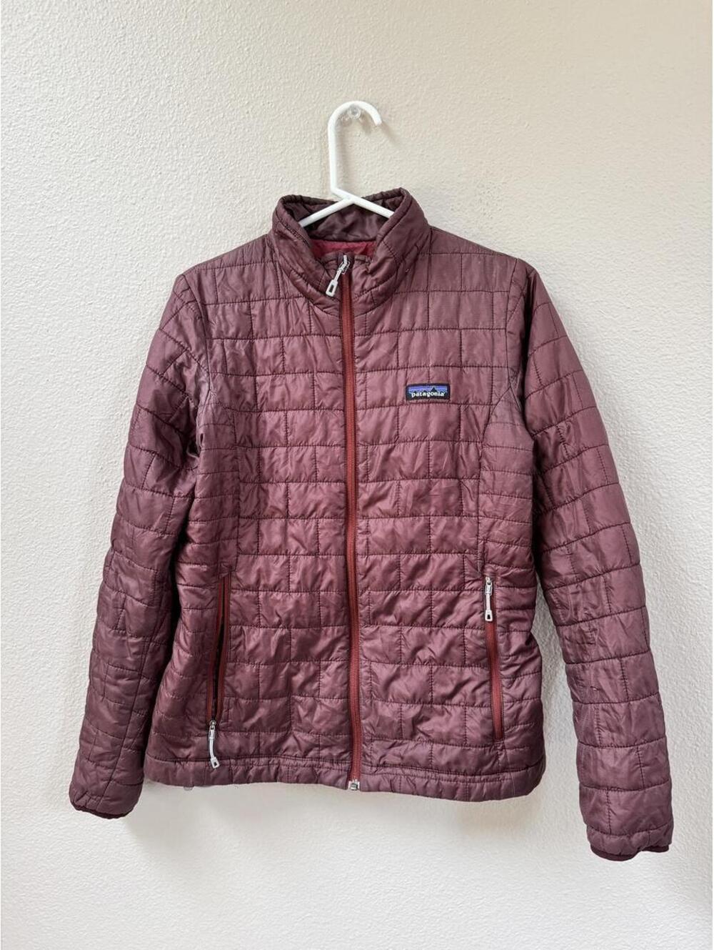 Patagonia Women's Better Sweater Quilted Puffer Jacket Burgundy